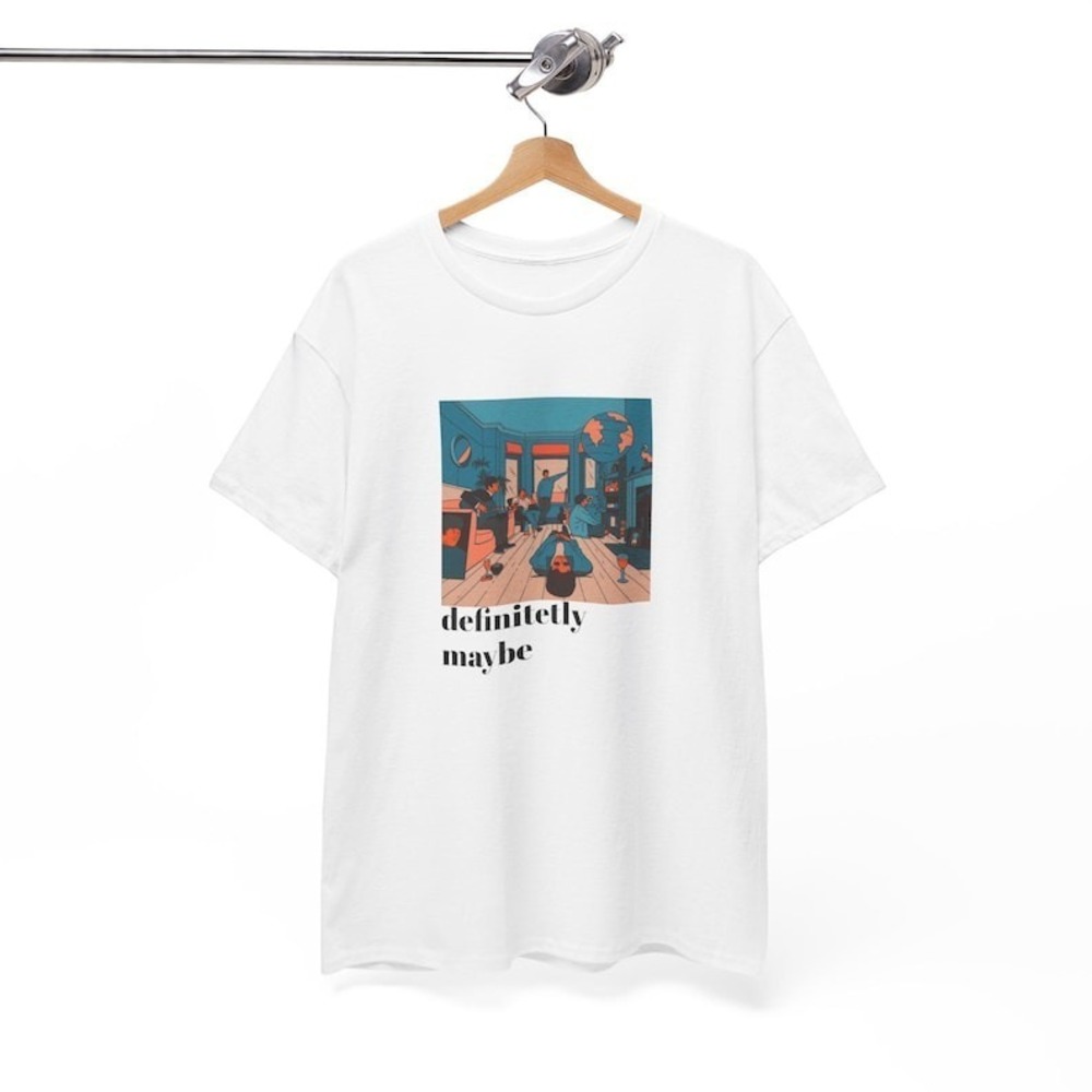Oasis Definitely Maybe T-shirt For Fans White Shirt